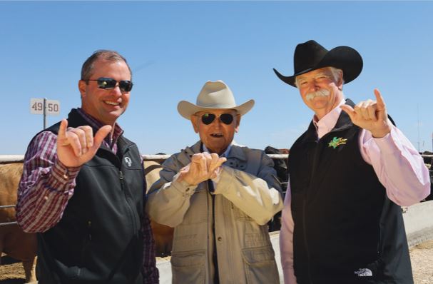 Ben Weinheimer, Paul Engler and Dr. Kevin Pond